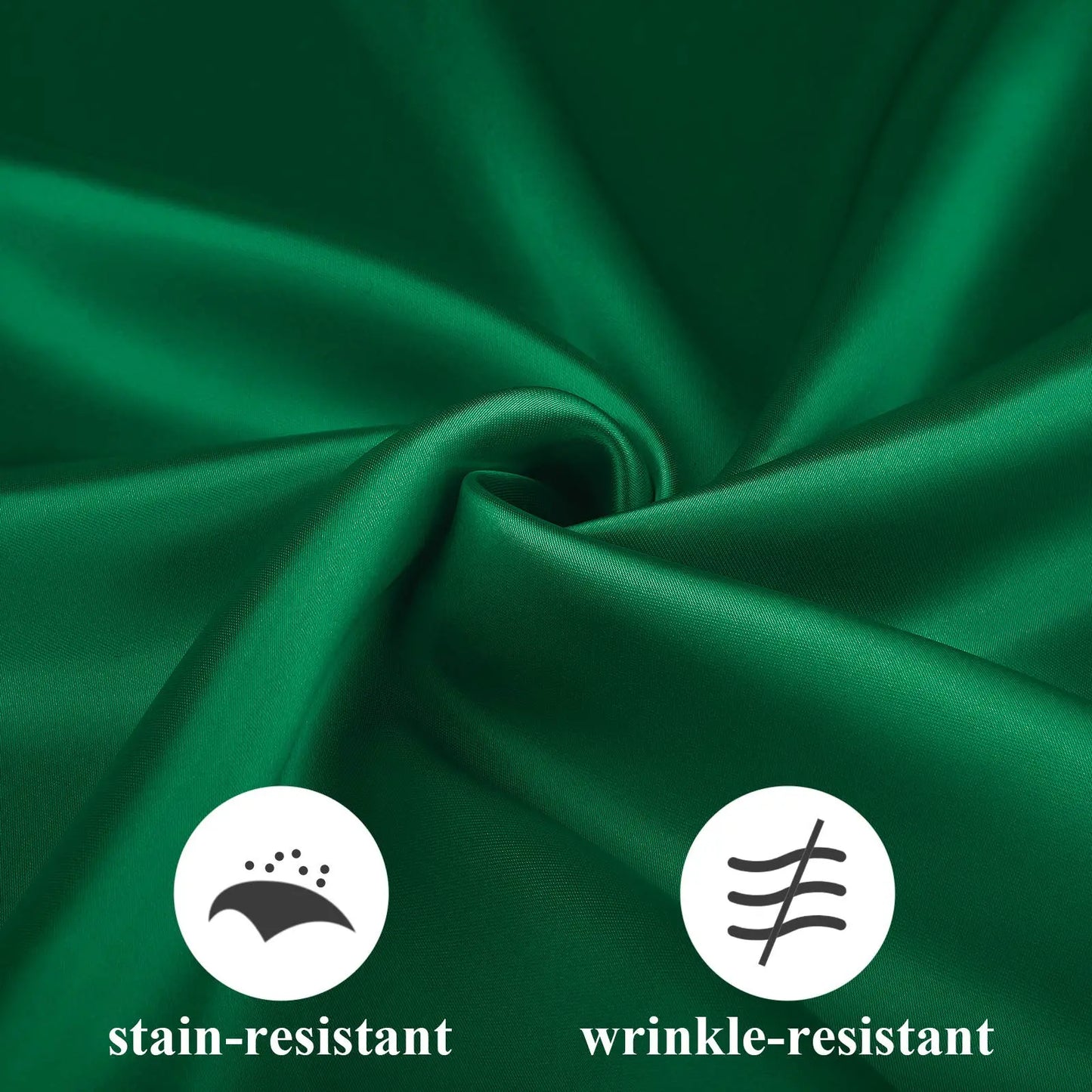 12PCS Christmas Wedding Satin Napkins Soft Table Decoration, 30x30cm - Homevalley.co.uk