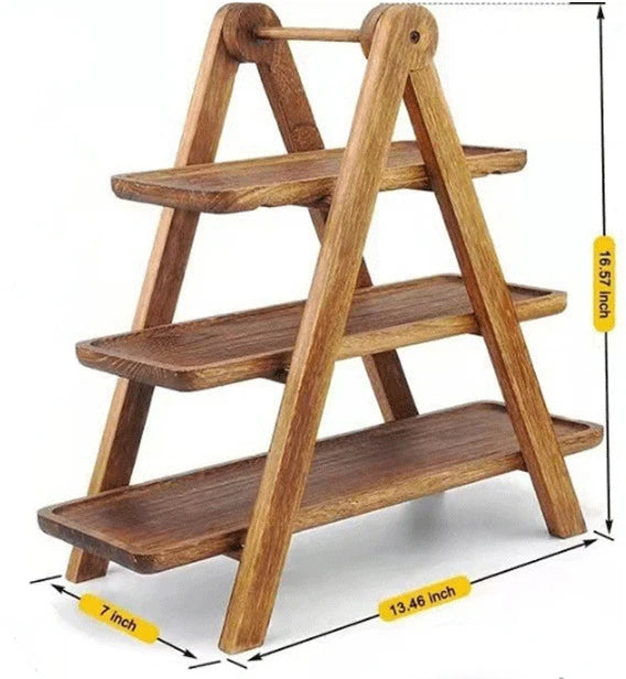 3 Tier Food Serving Tray - Homevalley.co.uk