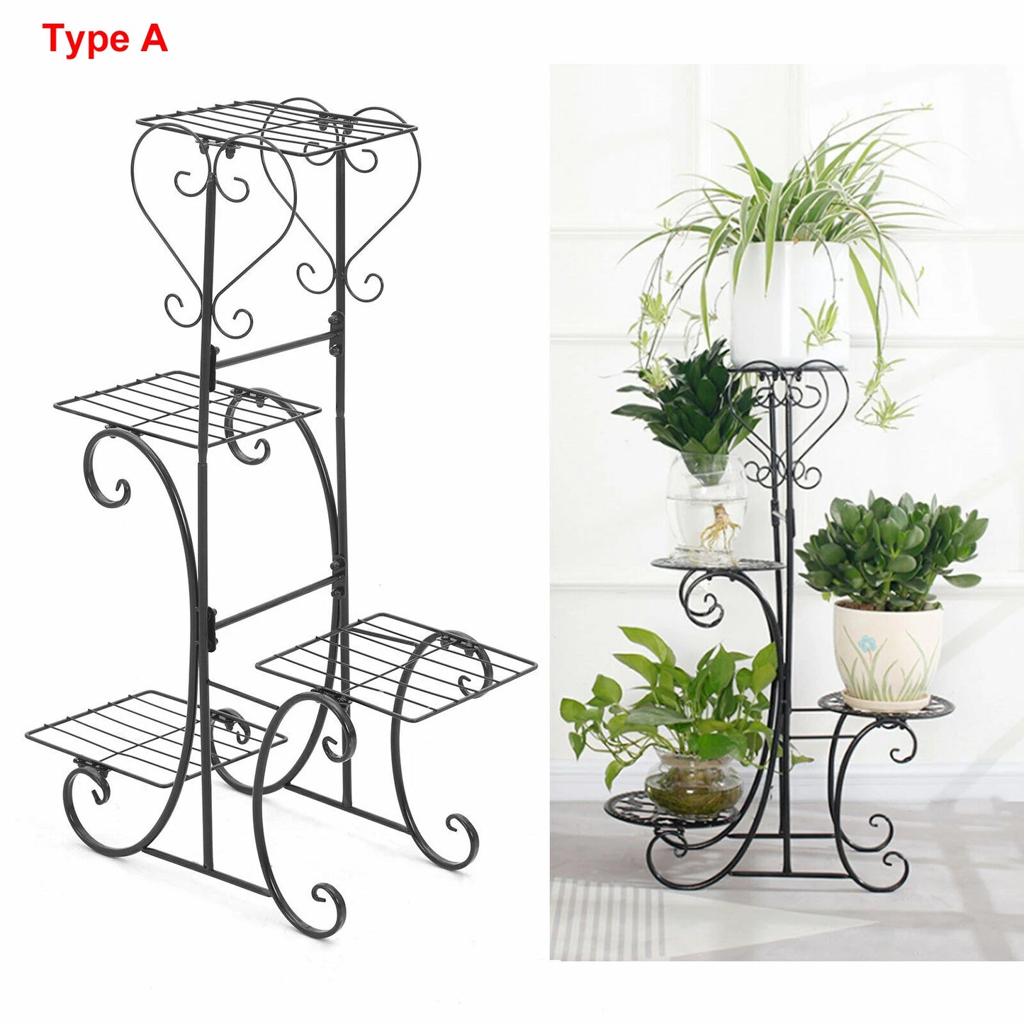 3 Tier Tricycle Flower Pot Plant Holder - Homevalley.co.uk