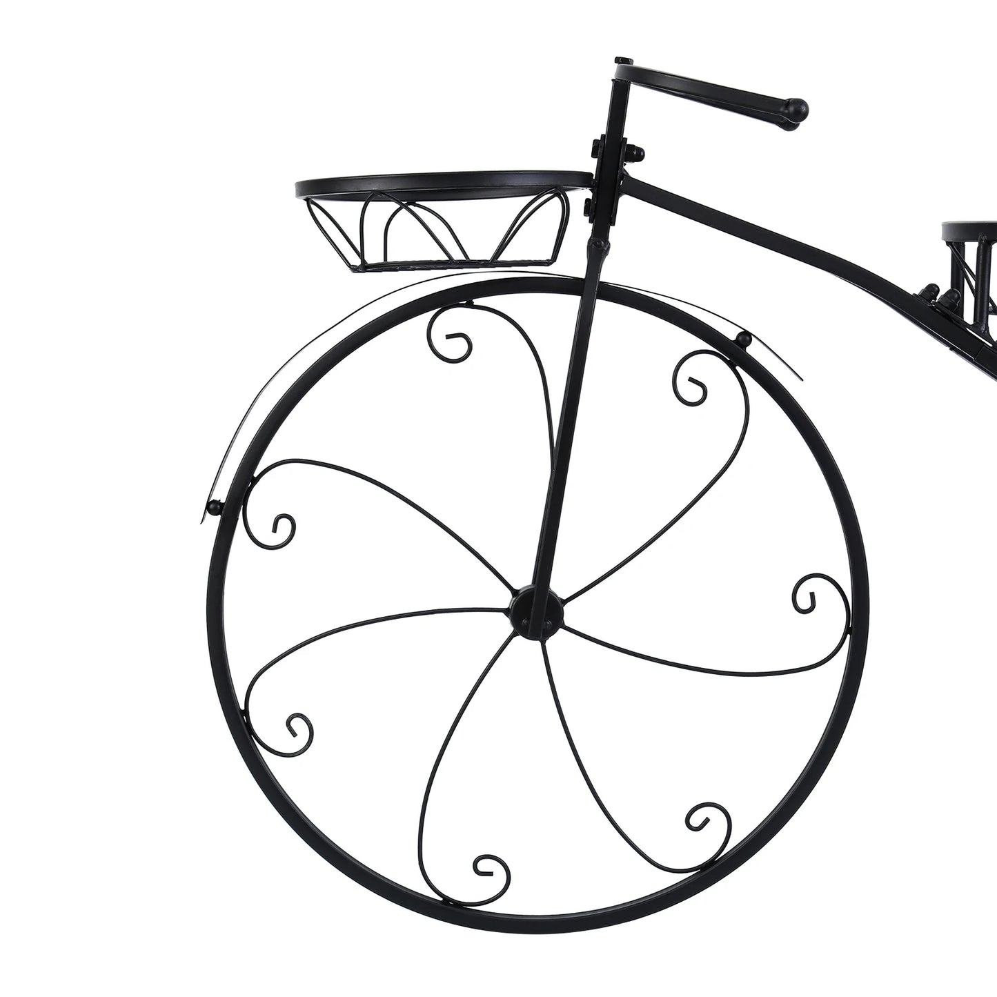 3 Tier Tricycle Flower Pot Plant Holder - Homevalley.co.uk