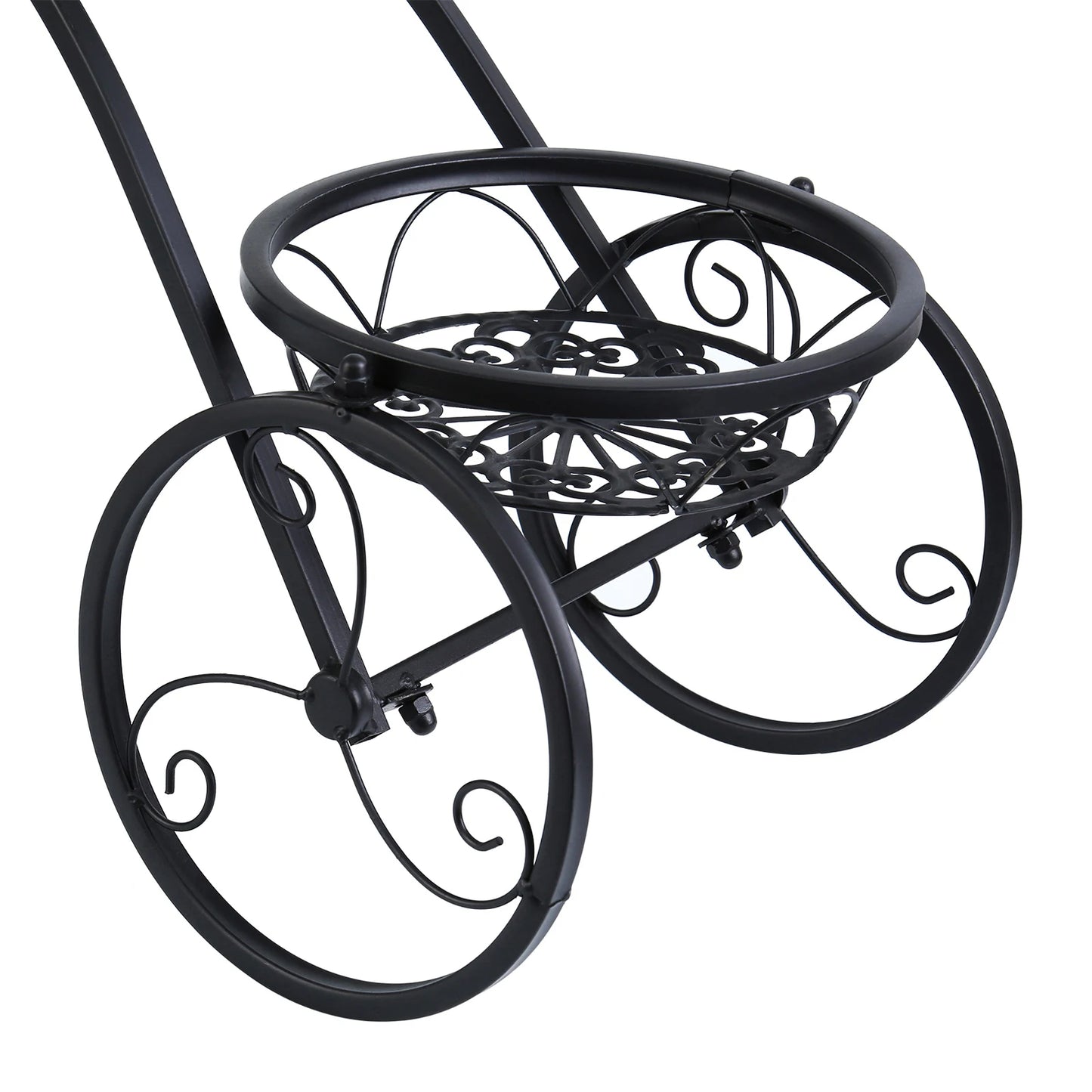 3 Tier Tricycle Flower Pot Plant Holder - Homevalley.co.uk