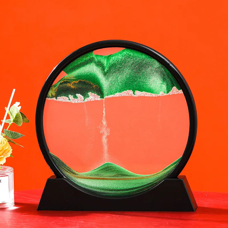 3D Moving Sand Art Picture Hourglass Quicksand Craft Flowing Sand - Homevalley.co.uk