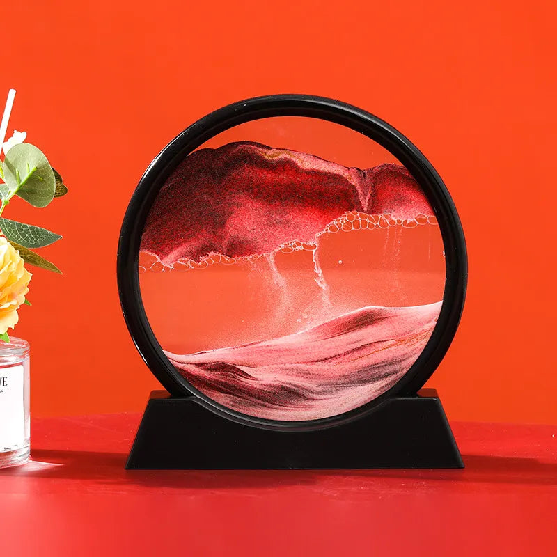 3D Moving Sand Art Picture Hourglass Quicksand Craft Flowing Sand - Homevalley.co.uk