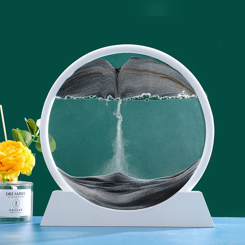 3D Moving Sand Art Picture Hourglass Quicksand Craft Flowing Sand - Homevalley.co.uk