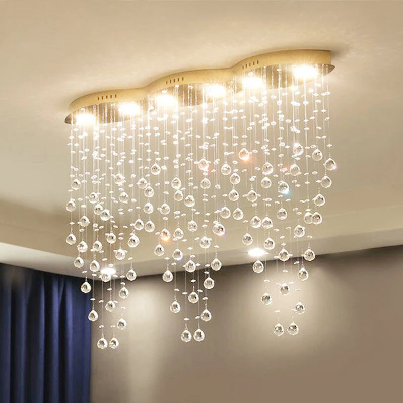 Raindrops Luxury Crystal Chandelier - Homevalley.co.uk