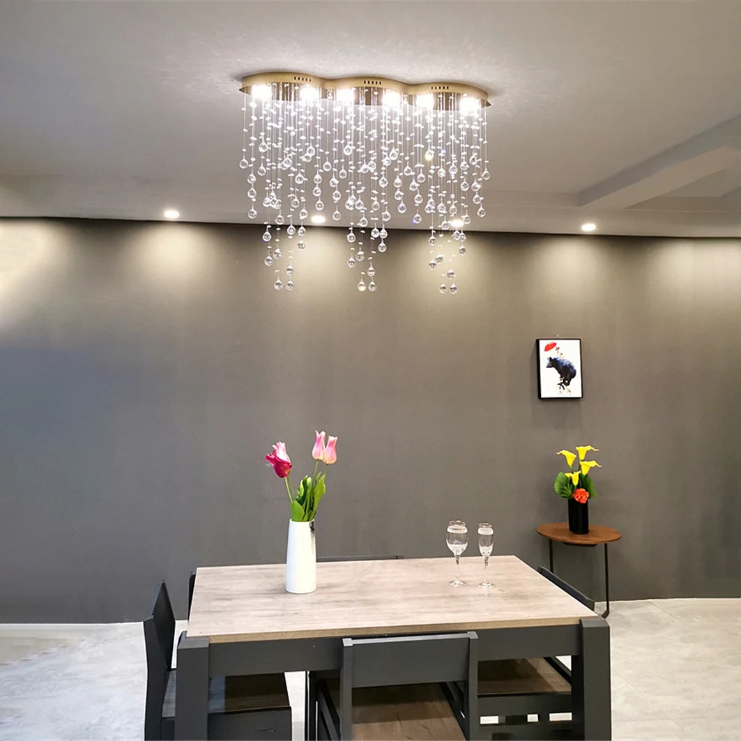 Raindrops Luxury Crystal Chandelier - Homevalley.co.uk