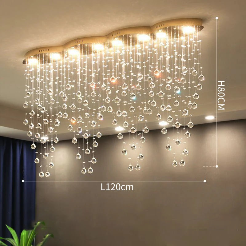 Raindrops Luxury Crystal Chandelier - Homevalley.co.uk
