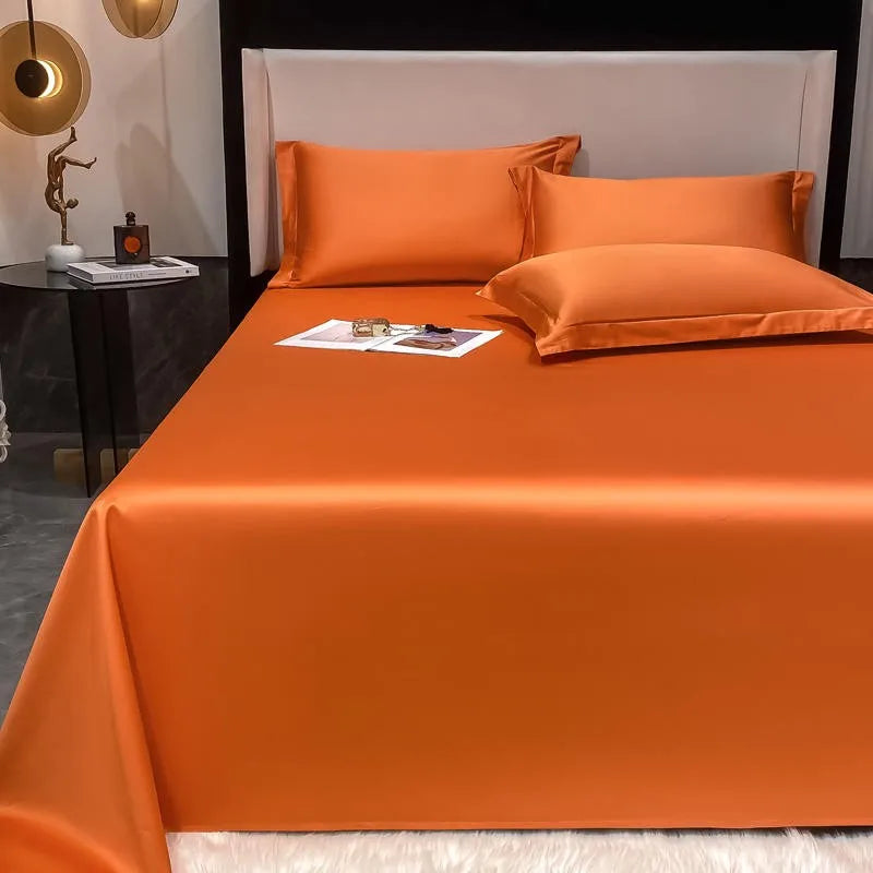 Premium Hotel Quality 1Pc Flat Sheet or pillow cases 1000TC Egyptian Cotton, Luxury Bedding Wrinkle, Stain and Fade Resistant - Homevalley.co.uk