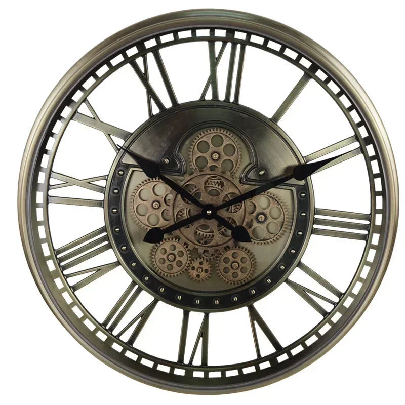 Large Round Wall Clock - Homevalley.co.uk