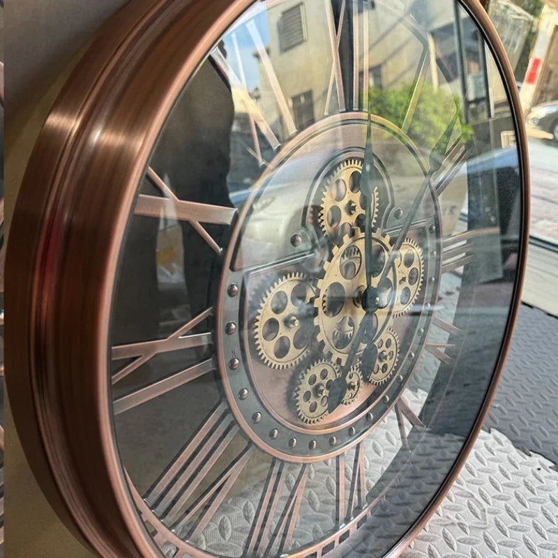 Large Round Wall Clock - Homevalley.co.uk