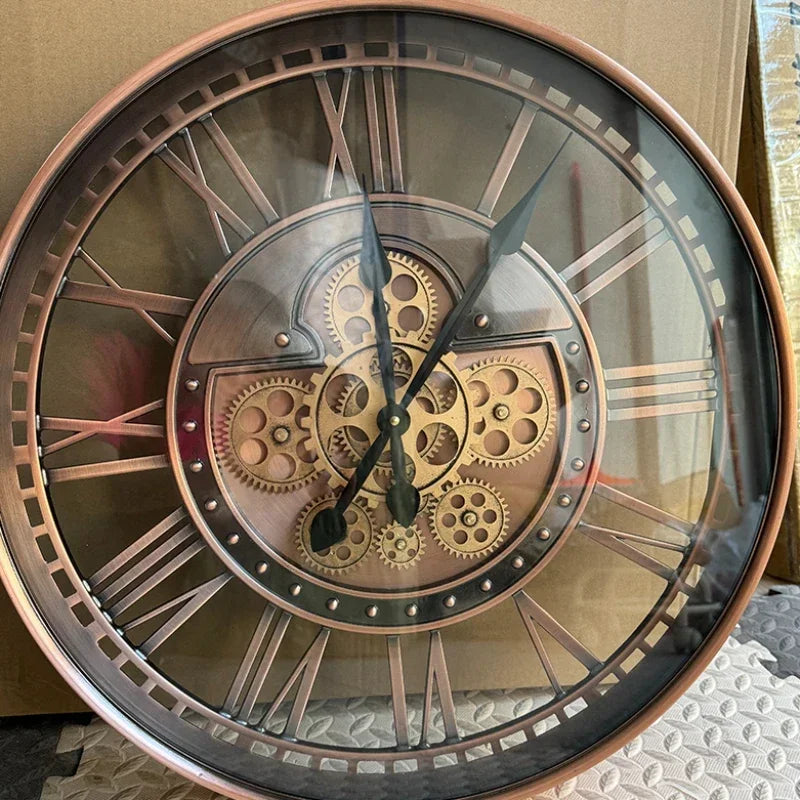 Large Round Wall Clock - Homevalley.co.uk