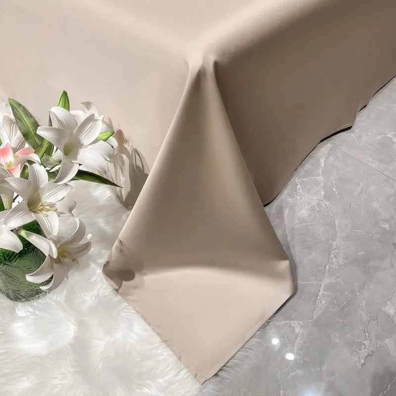 Premium Hotel Quality 1Pc Flat Sheet or pillow cases 1000TC Egyptian Cotton, Luxury Bedding Wrinkle, Stain and Fade Resistant - Homevalley.co.uk
