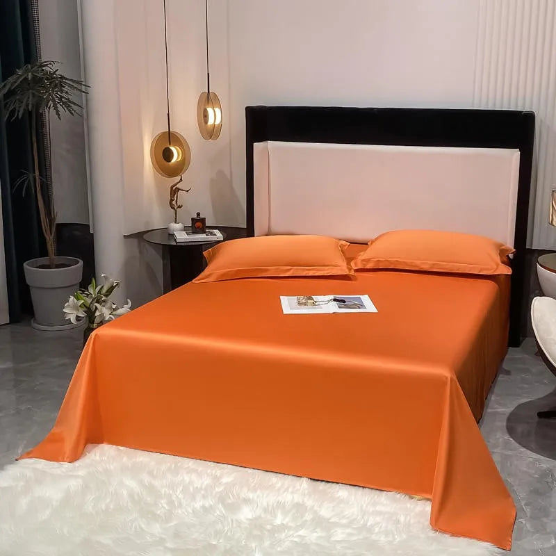 Premium Hotel Quality 1Pc Flat Sheet or pillow cases 1000TC Egyptian Cotton, Luxury Bedding Wrinkle, Stain and Fade Resistant - Homevalley.co.uk