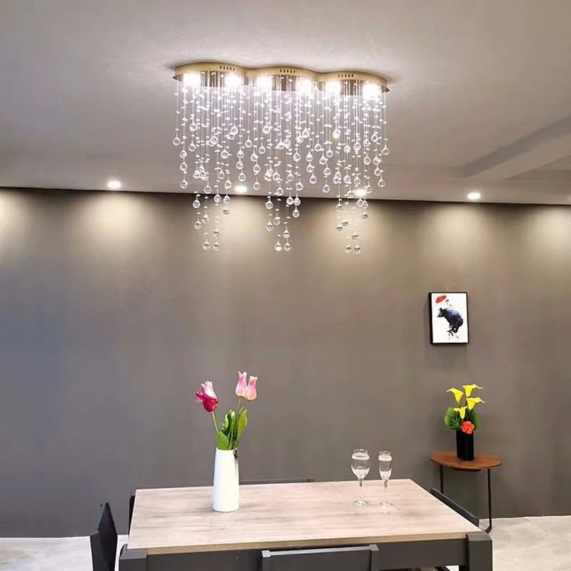 Raindrops Luxury Crystal Chandelier - Homevalley.co.uk