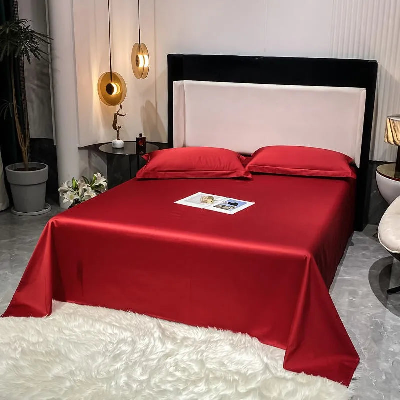 Premium Hotel Quality 1Pc Flat Sheet or pillow cases 1000TC Egyptian Cotton, Luxury Bedding Wrinkle, Stain and Fade Resistant - Homevalley.co.uk