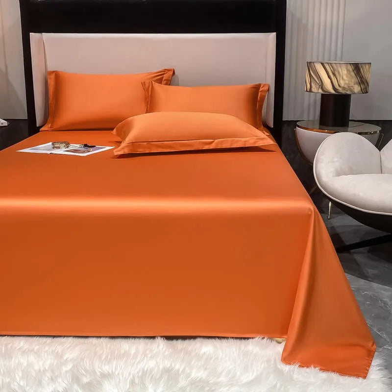 Premium Hotel Quality 1Pc Flat Sheet or pillow cases 1000TC Egyptian Cotton, Luxury Bedding Wrinkle, Stain and Fade Resistant - Homevalley.co.uk