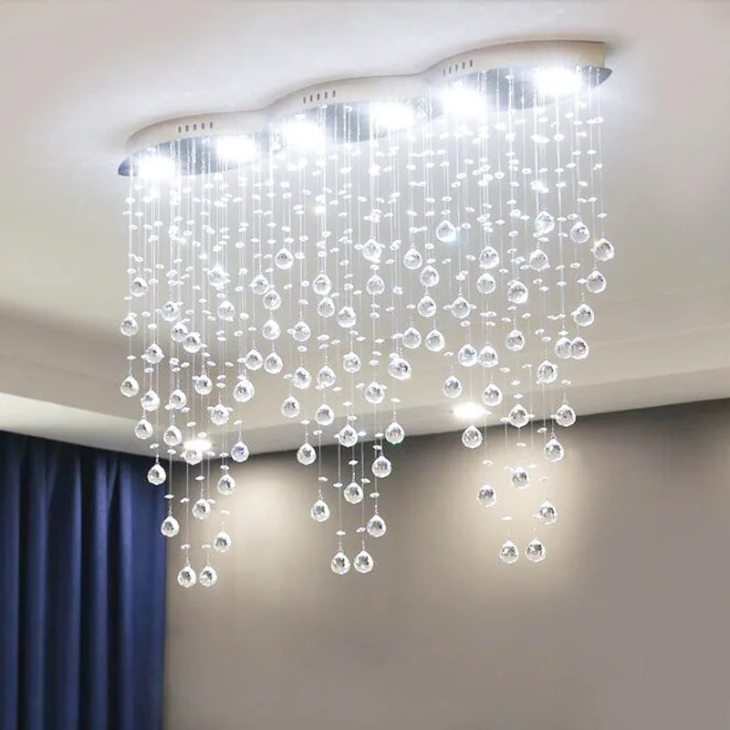 Raindrops Luxury Crystal Chandelier - Homevalley.co.uk