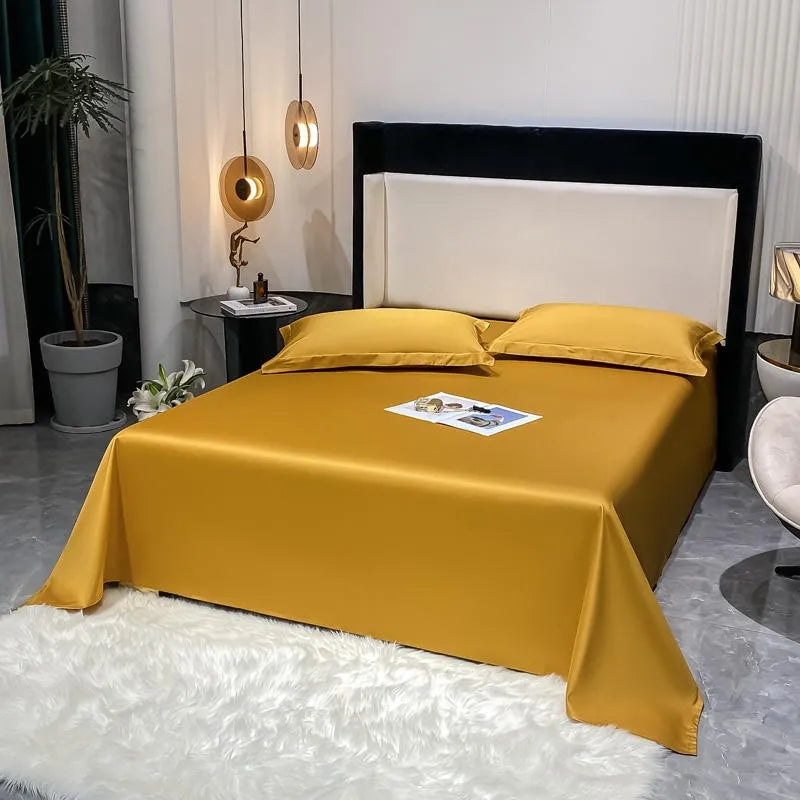 Premium Hotel Quality 1Pc Flat Sheet or pillow cases 1000TC Egyptian Cotton, Luxury Bedding Wrinkle, Stain and Fade Resistant - Homevalley.co.uk