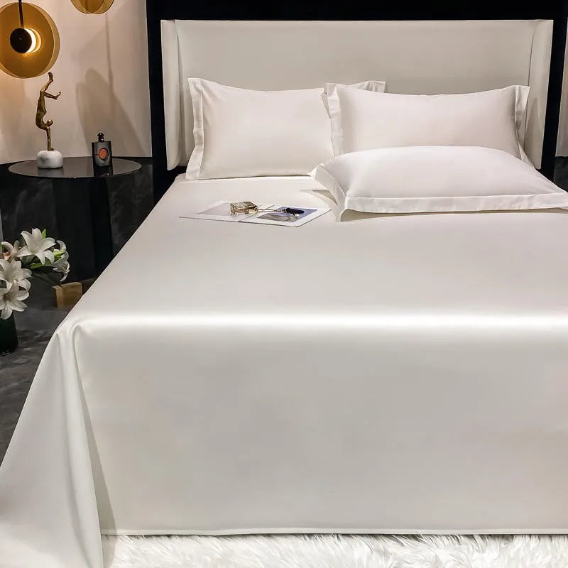 Premium Hotel Quality 1Pc Flat Sheet or pillow cases 1000TC Egyptian Cotton, Luxury Bedding Wrinkle, Stain and Fade Resistant - Homevalley.co.uk