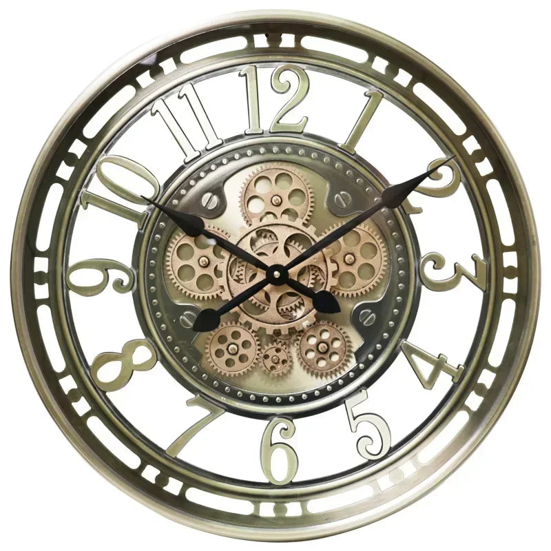 Large Round Wall Clock - Homevalley.co.uk