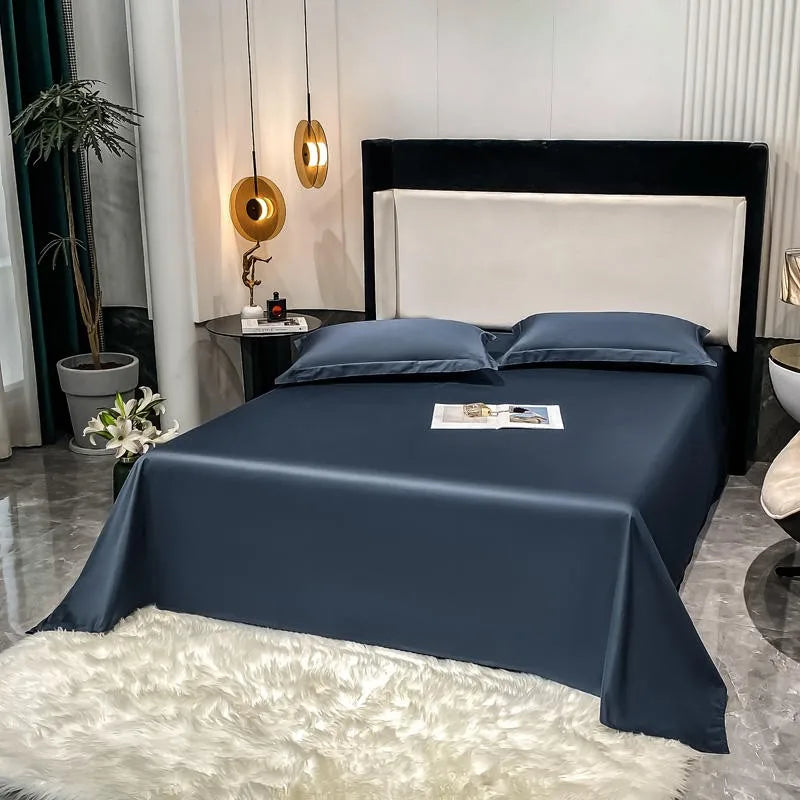 Premium Hotel Quality 1Pc Flat Sheet or pillow cases 1000TC Egyptian Cotton, Luxury Bedding Wrinkle, Stain and Fade Resistant - Homevalley.co.uk