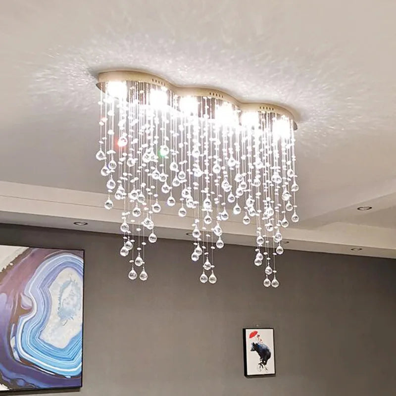 Raindrops Luxury Crystal Chandelier - Homevalley.co.uk