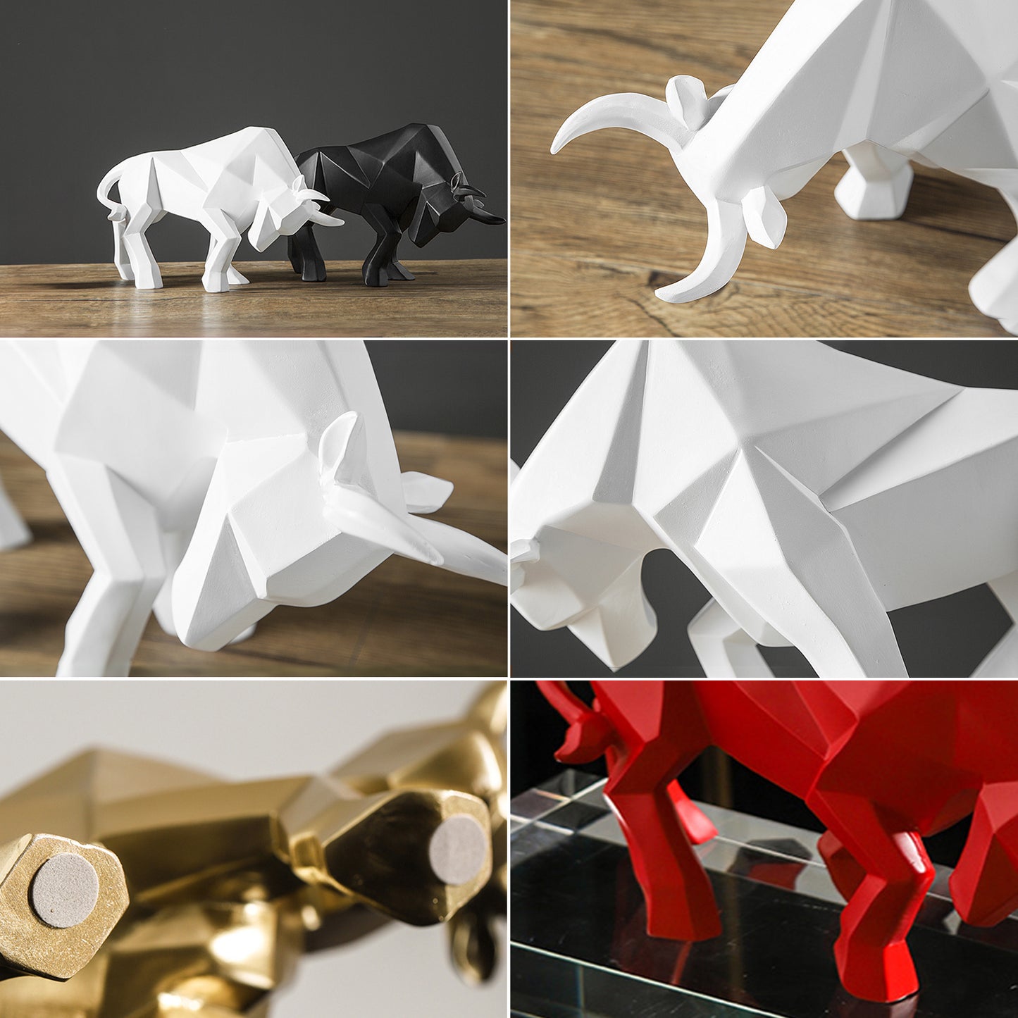 Abstract Bull Figurine - Homevalley.co.uk