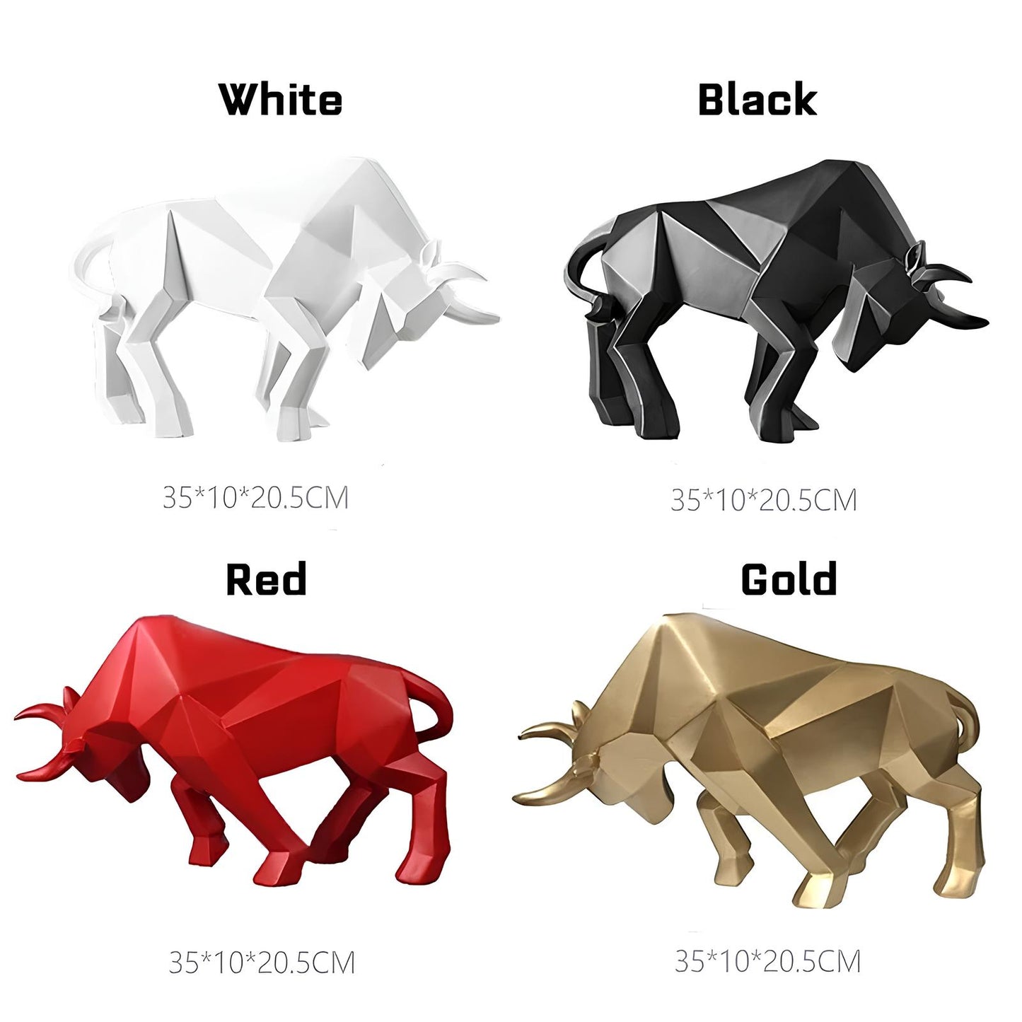 Abstract Bull Figurine - Homevalley.co.uk