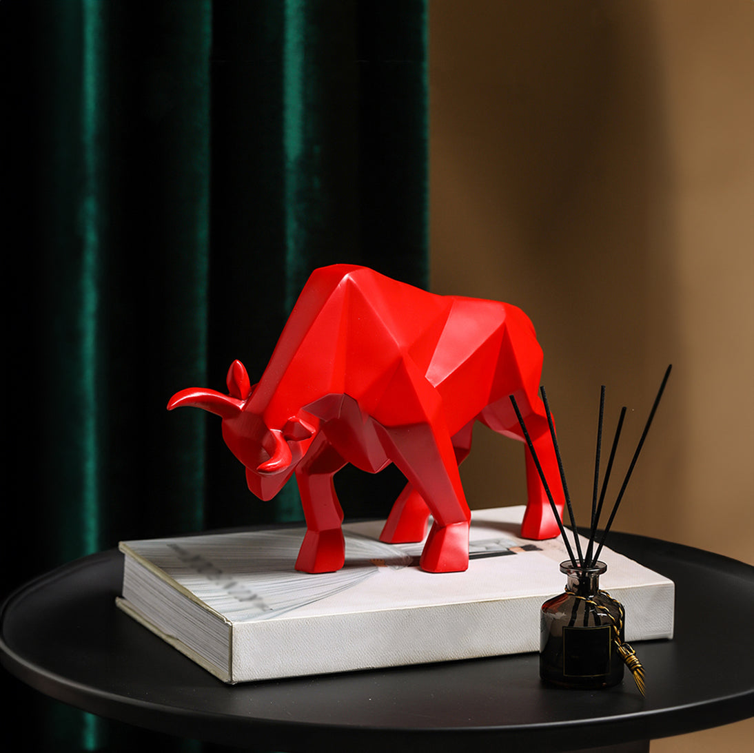 Abstract Bull Figurine - Homevalley.co.uk