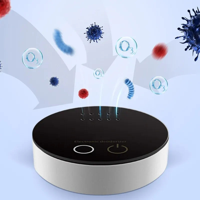 Air Purifier for Sterilization Deodorization Disinfection, Shoe Cabinet, Pet Nest, Toilet Portable Electronic Intelligent Purifier - Homevalley.co.uk