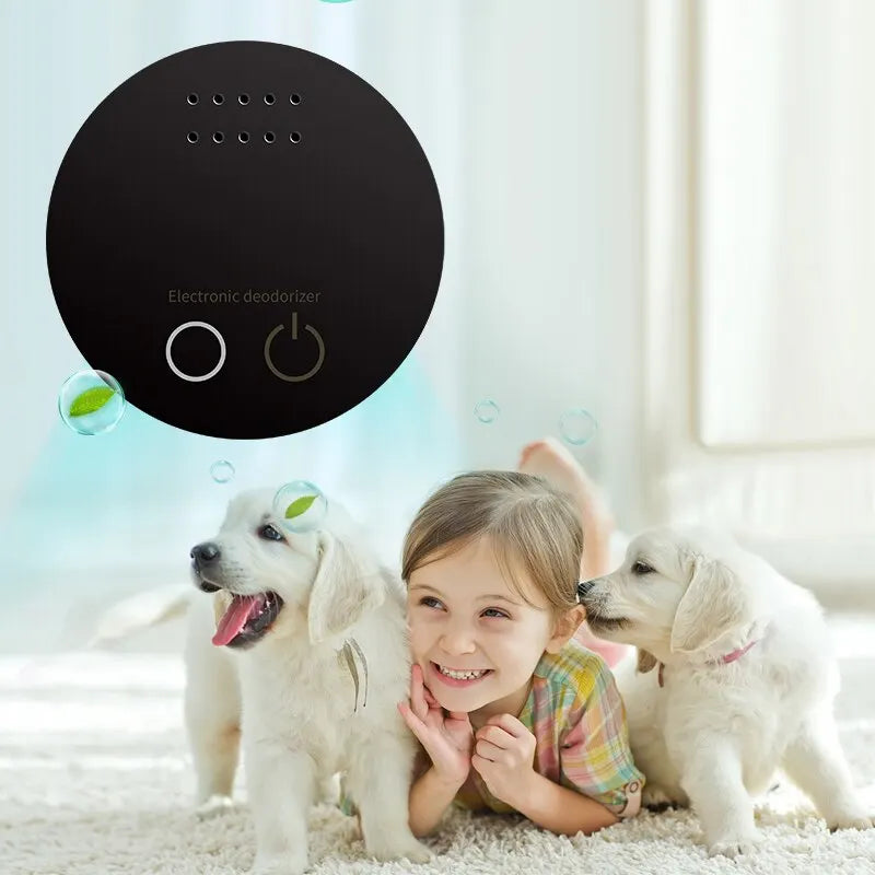 Air Purifier for Sterilization Deodorization Disinfection, Shoe Cabinet, Pet Nest, Toilet Portable Electronic Intelligent Purifier - Homevalley.co.uk