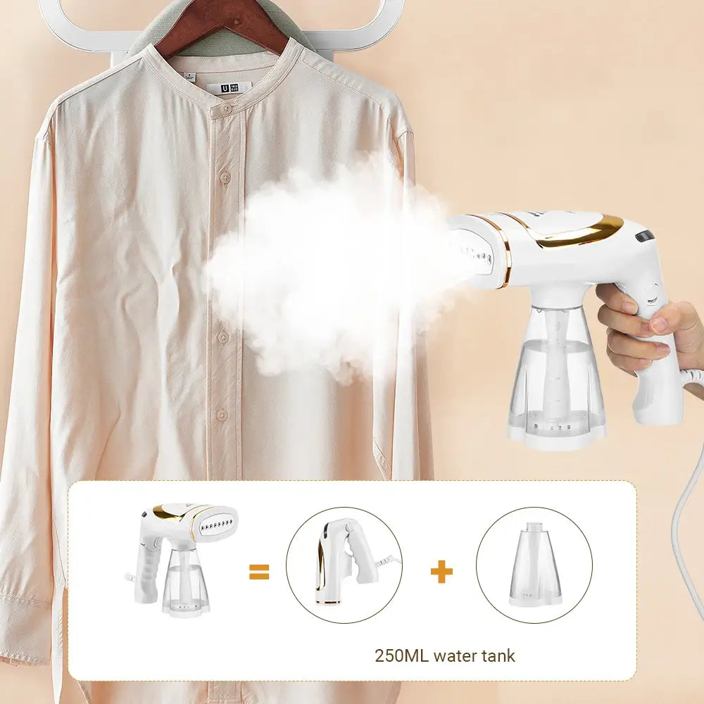 Automatic Steam Brush Foldable Garment Iron, 1600W - Homevalley.co.uk