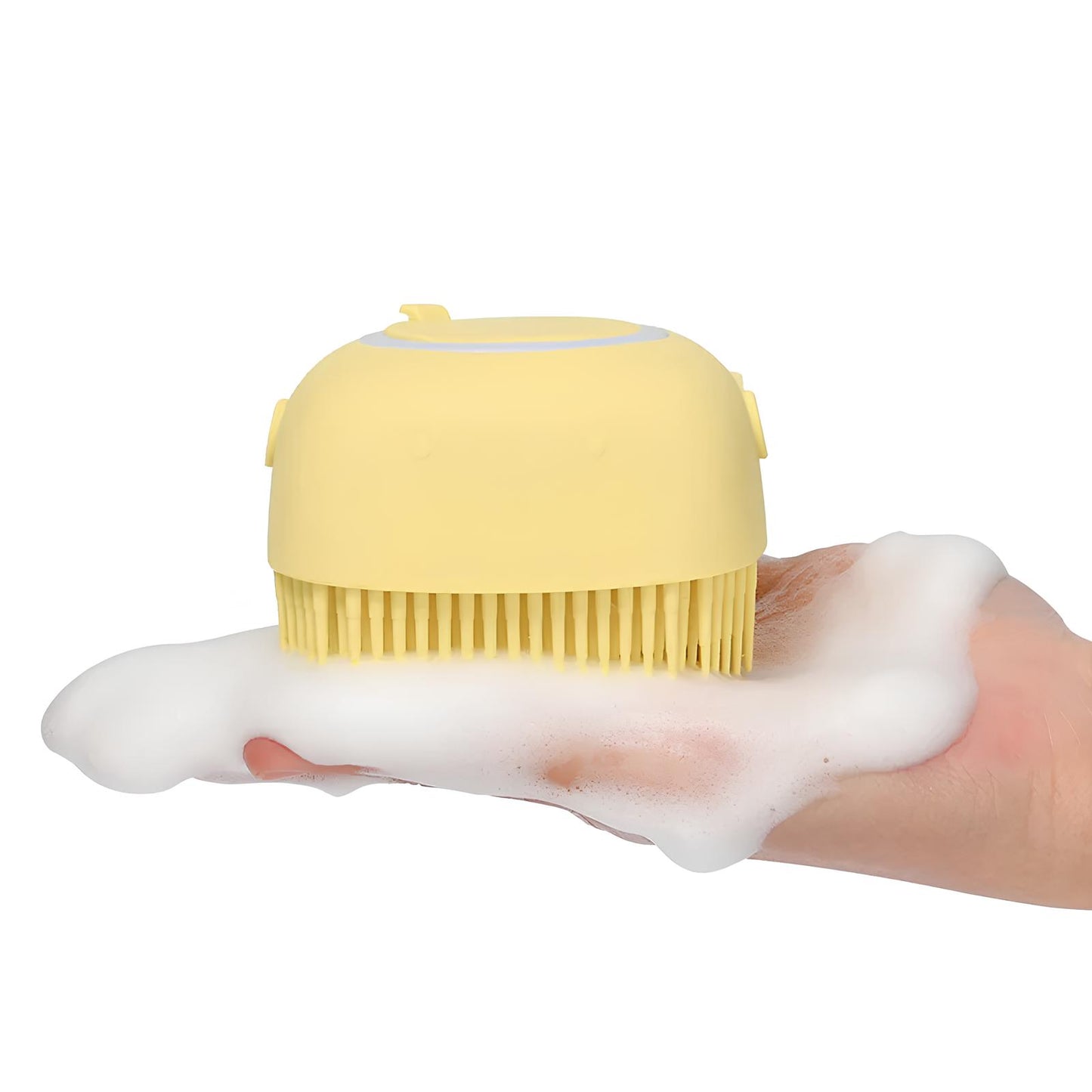 Bath Time Puppy Dog Cat Silicone Brush - Homevalley.co.uk