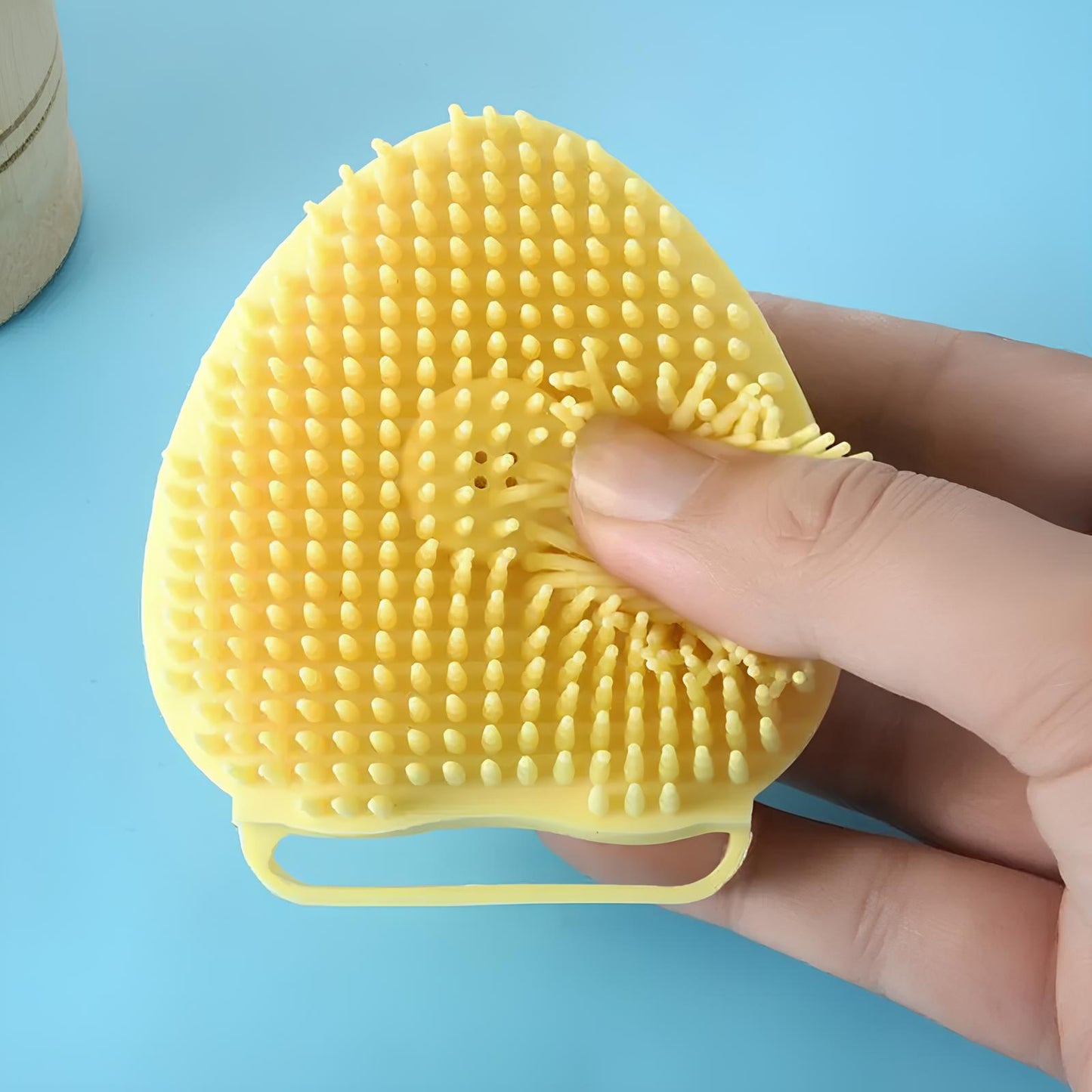 Bath Time Puppy Dog Cat Silicone Brush - Homevalley.co.uk