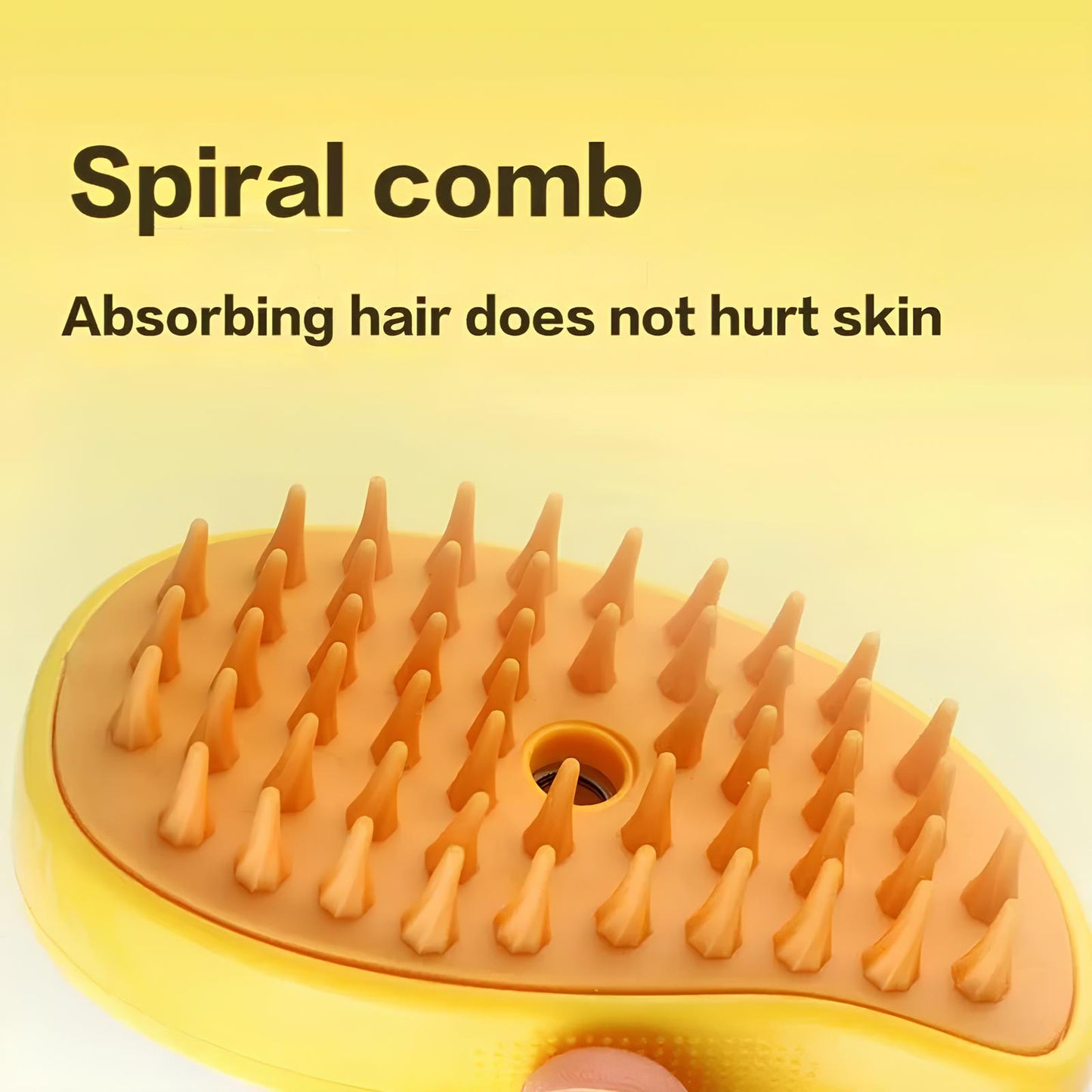 Cat Grooming Steam Brush, Pet Comb - Homevalley.co.uk