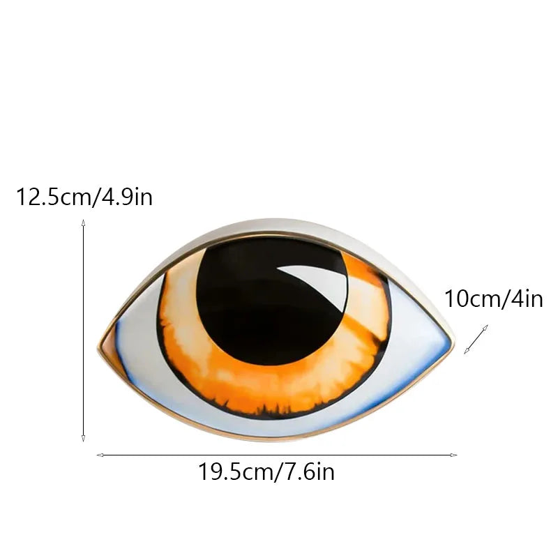 Ceramic Eye Ornament Sculpture - Homevalley.co.uk