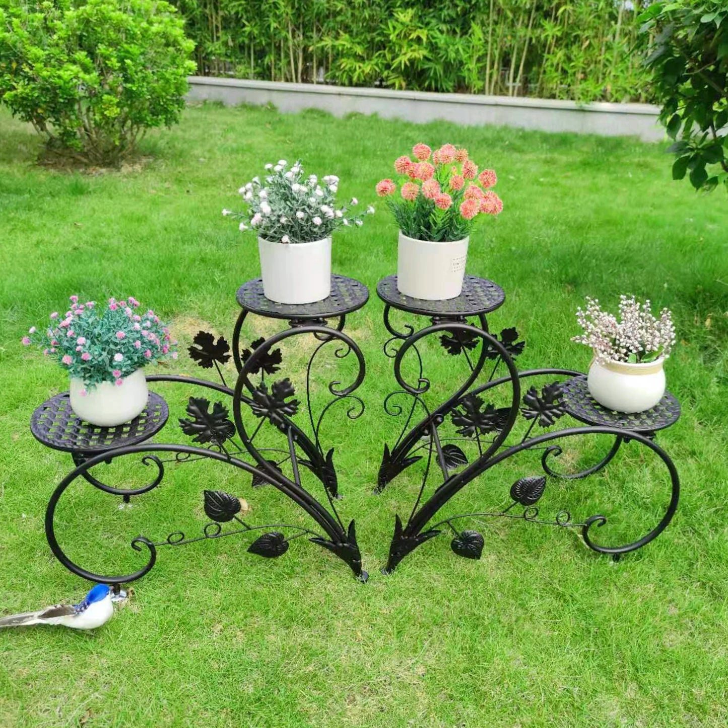 Classic Tall Plant Stand for Indoor and Outdoor - Homevalley.co.uk