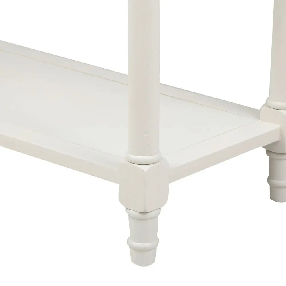 Console Table with Two Drawers and Bottom Shelf - Homevalley.co.uk