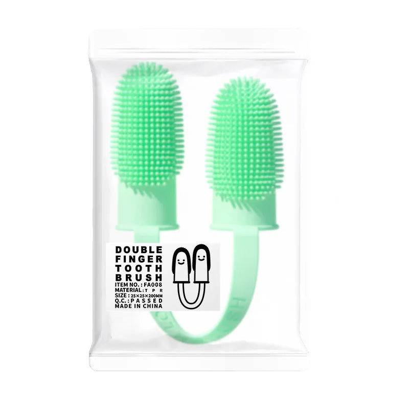 Dog Silicone Finger Toothbrush - Homevalley.co.uk