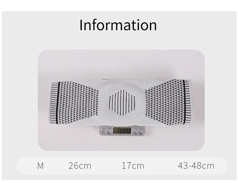 Double Compression Knee Support Sleeve - Homevalley.co.uk