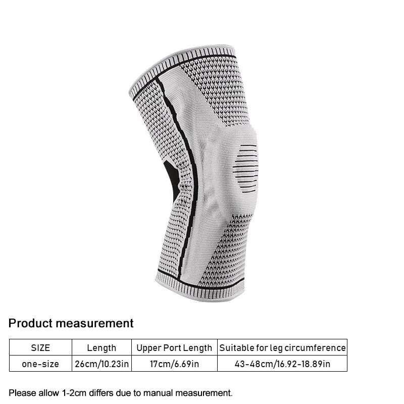 Double Compression Knee Support Sleeve - Homevalley.co.uk