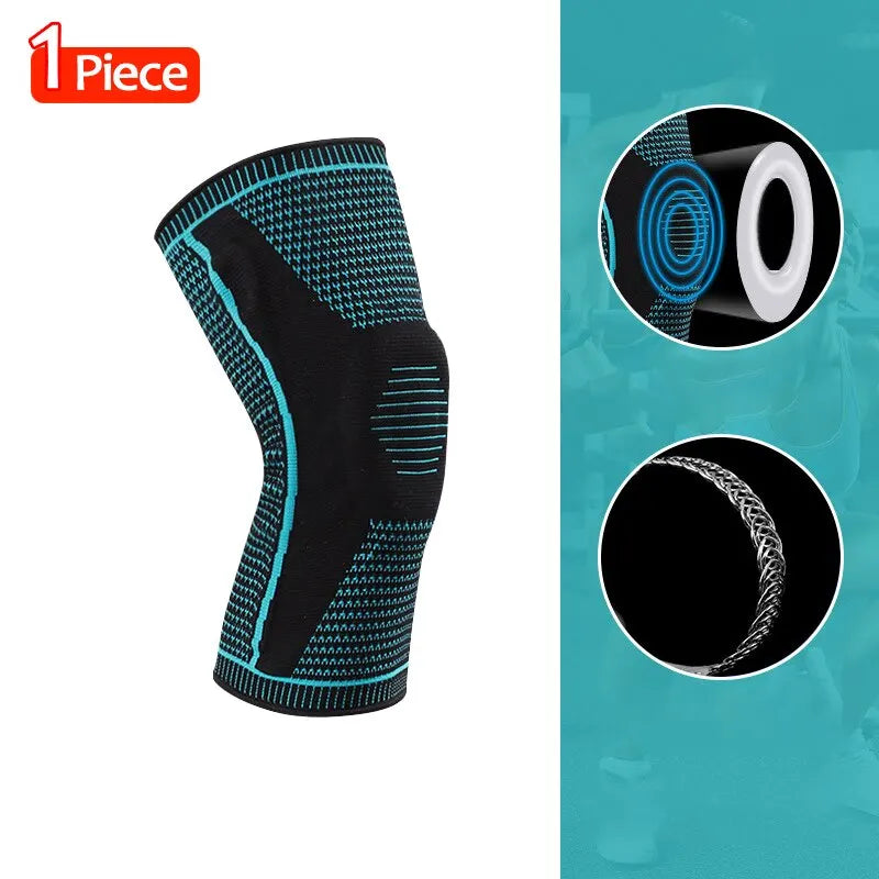 Double Compression Knee Support Sleeve - Homevalley.co.uk