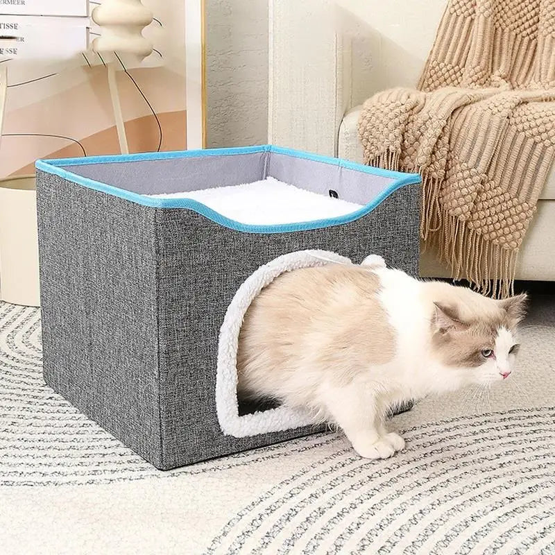 Double Layer Cat Bed - Homevalley.co.uk
