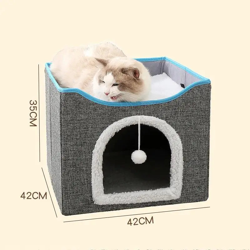 Double Layer Cat Bed - Homevalley.co.uk