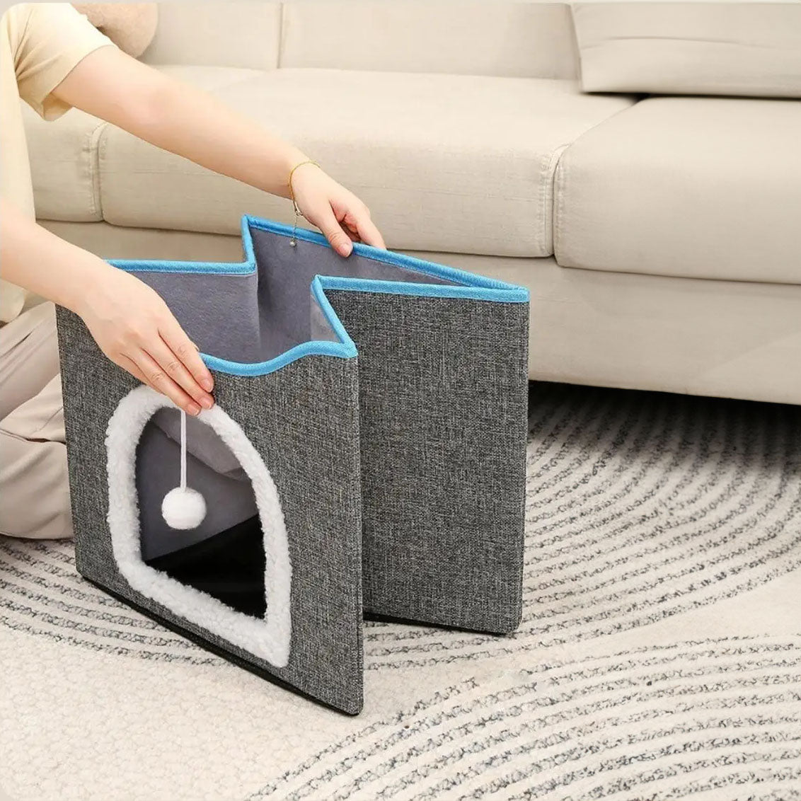 Double Layer Cat Bed - Homevalley.co.uk