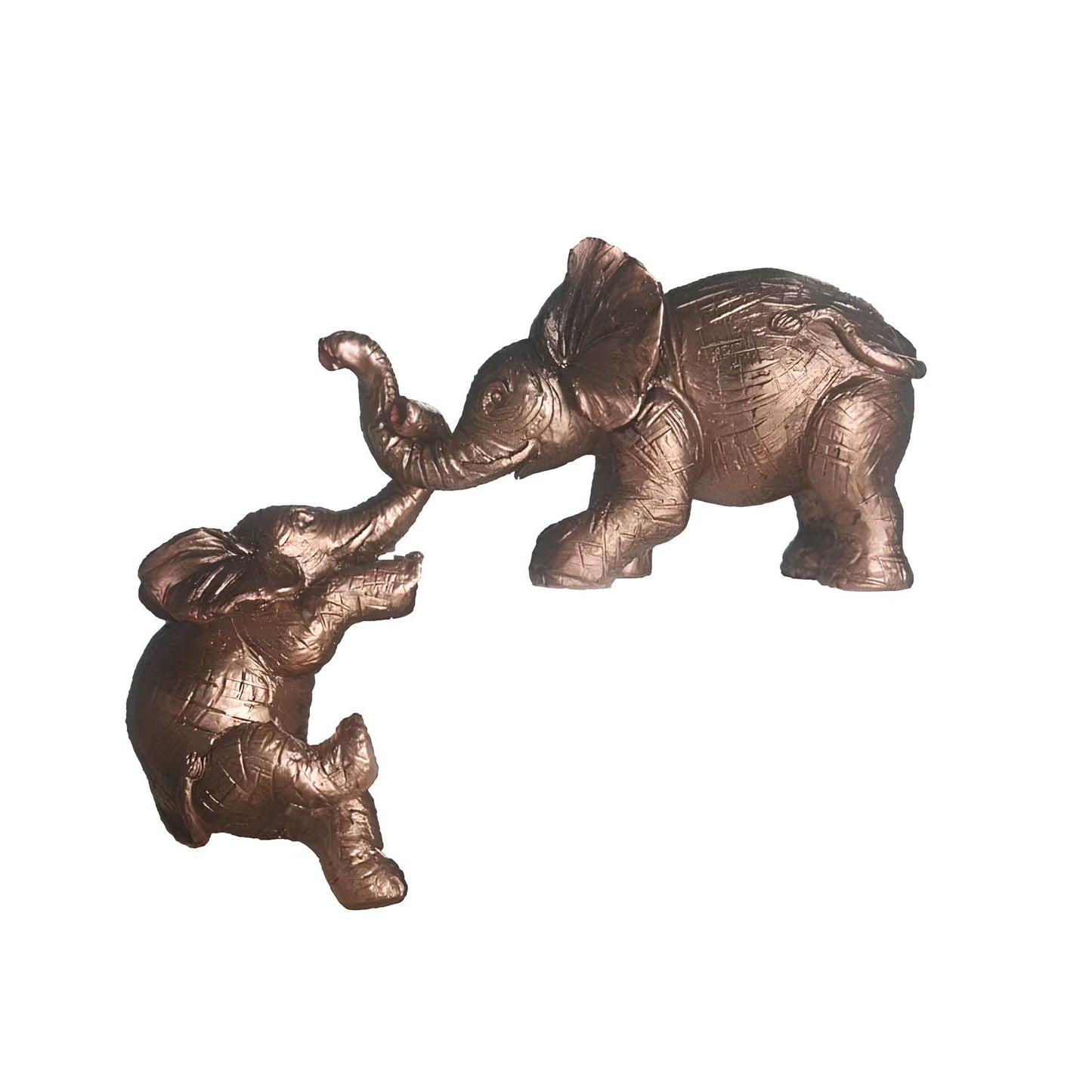 Elephants Resin Figurine - Homevalley.co.uk