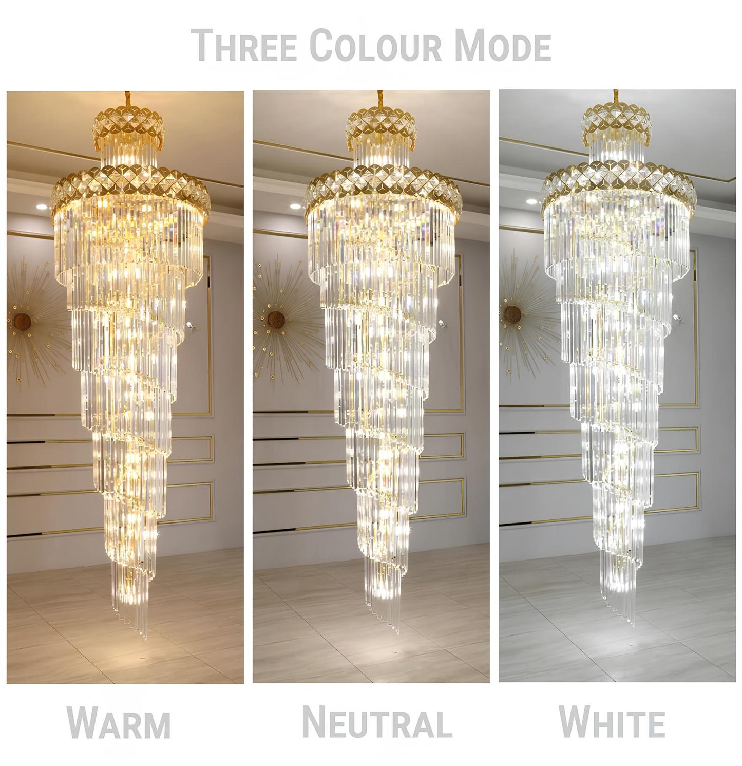 Exquisite Luxury Staircase Crystal Chandelier - Homevalley.co.uk