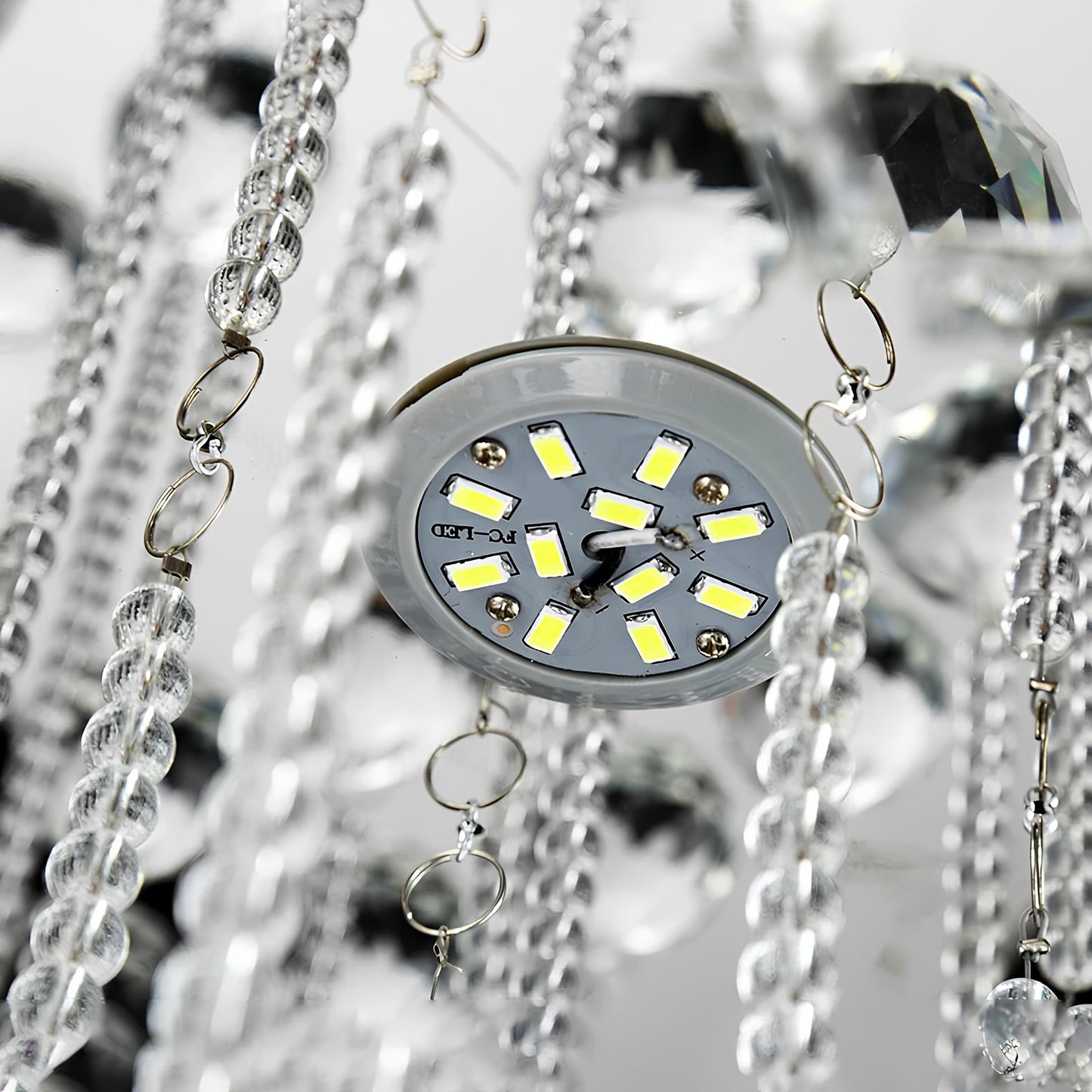 Floral Shape Crystal Chandelier Ceiling Lights - Homevalley.co.uk