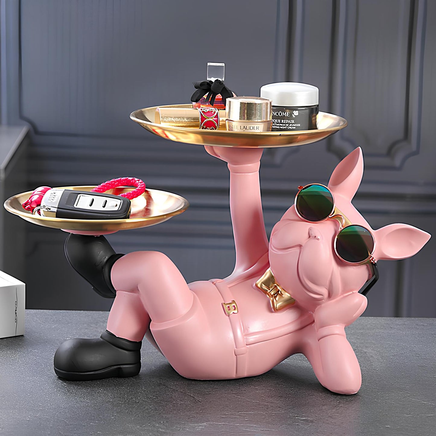 French Bulldog Resin Storage Ornament - Homevalley.co.uk