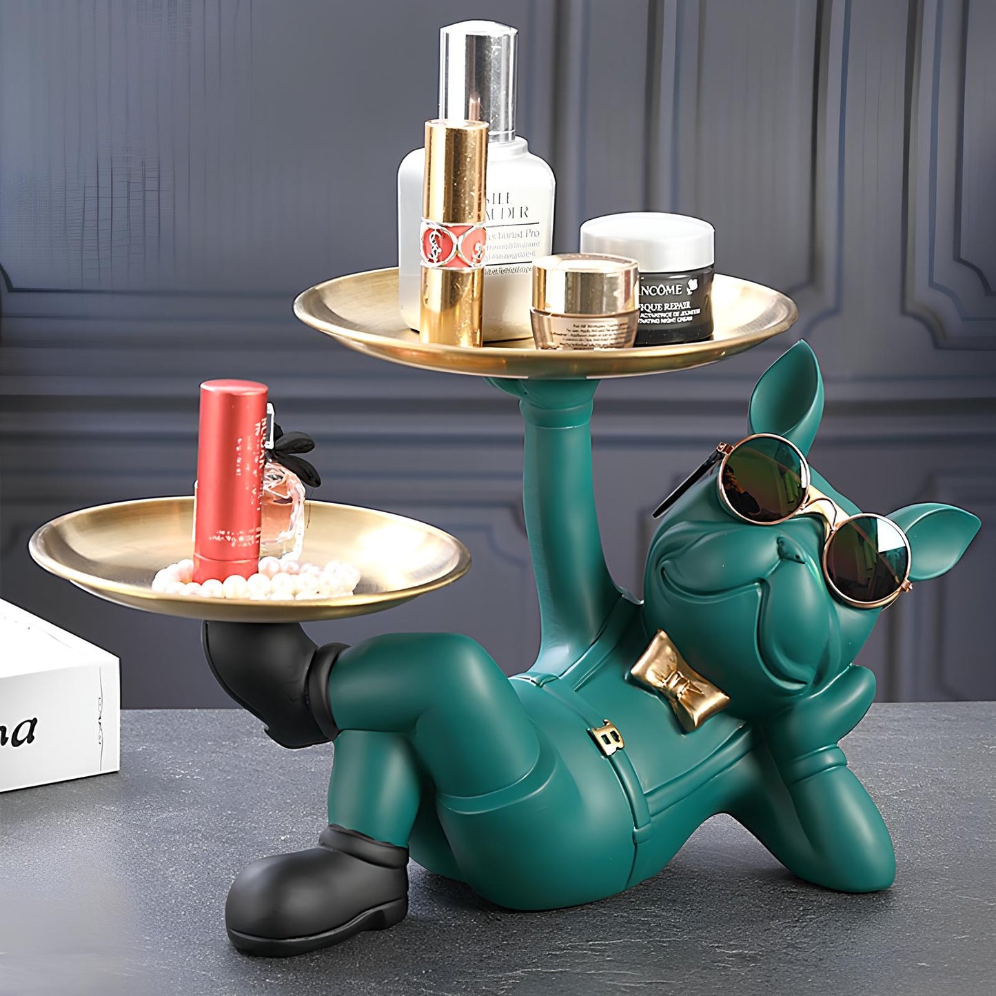 French Bulldog Resin Storage Ornament - Homevalley.co.uk